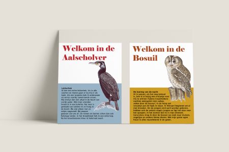 Hart van Drenthe - welkomstbordjes
